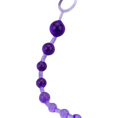 Bolas anales Sexy Balls de gel flexible y texturizado, diseño progresivo y cómodo de Glow & Vibe.