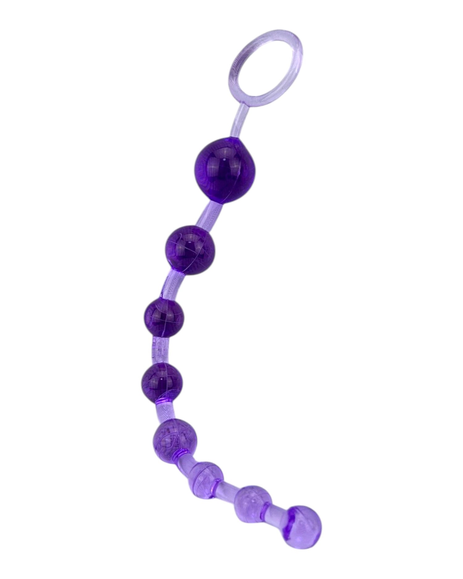 Bolas anales Sexy Balls de gel flexible y texturizado, diseño progresivo y cómodo de Glow & Vibe.