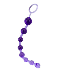 Bolas anales Sexy Balls de gel flexible y texturizado, diseño progresivo y cómodo de Glow & Vibe.