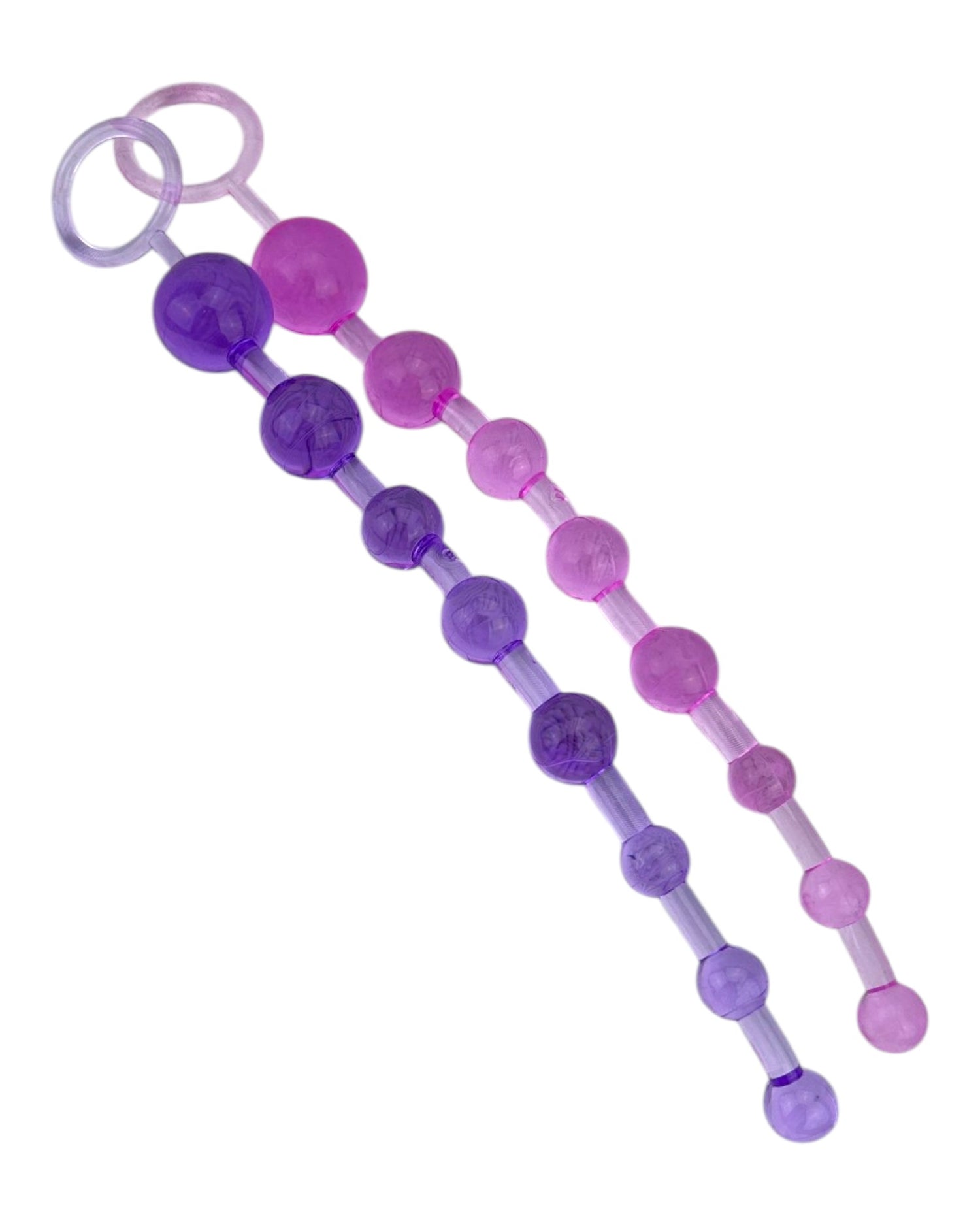 Bolas anales Sexy Balls de gel flexible y texturizado, diseño progresivo y cómodo de Glow & Vibe.