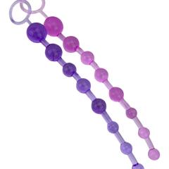 Bolas anales Sexy Balls de gel flexible y texturizado, diseño progresivo y cómodo de Glow & Vibe.