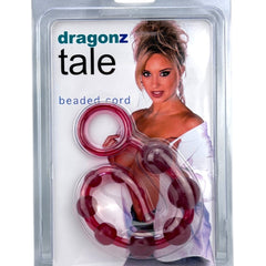 Bolas anales Dragon Balls de gel flexible y texturizado, diseño progresivo y cómodo de Glow & Vibe.