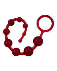 Bolas anales Dragon Balls de gel flexible y texturizado, diseño progresivo y cómodo de Glow & Vibe.