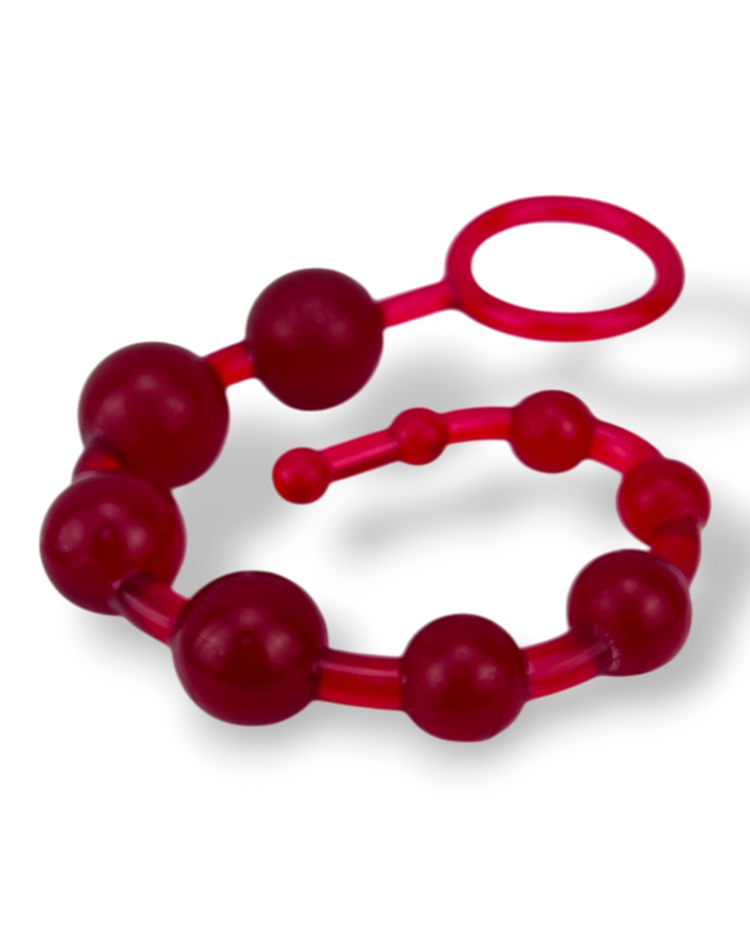 Bolas anales Dragon Balls de gel flexible y texturizado, diseño progresivo y cómodo de Glow & Vibe.