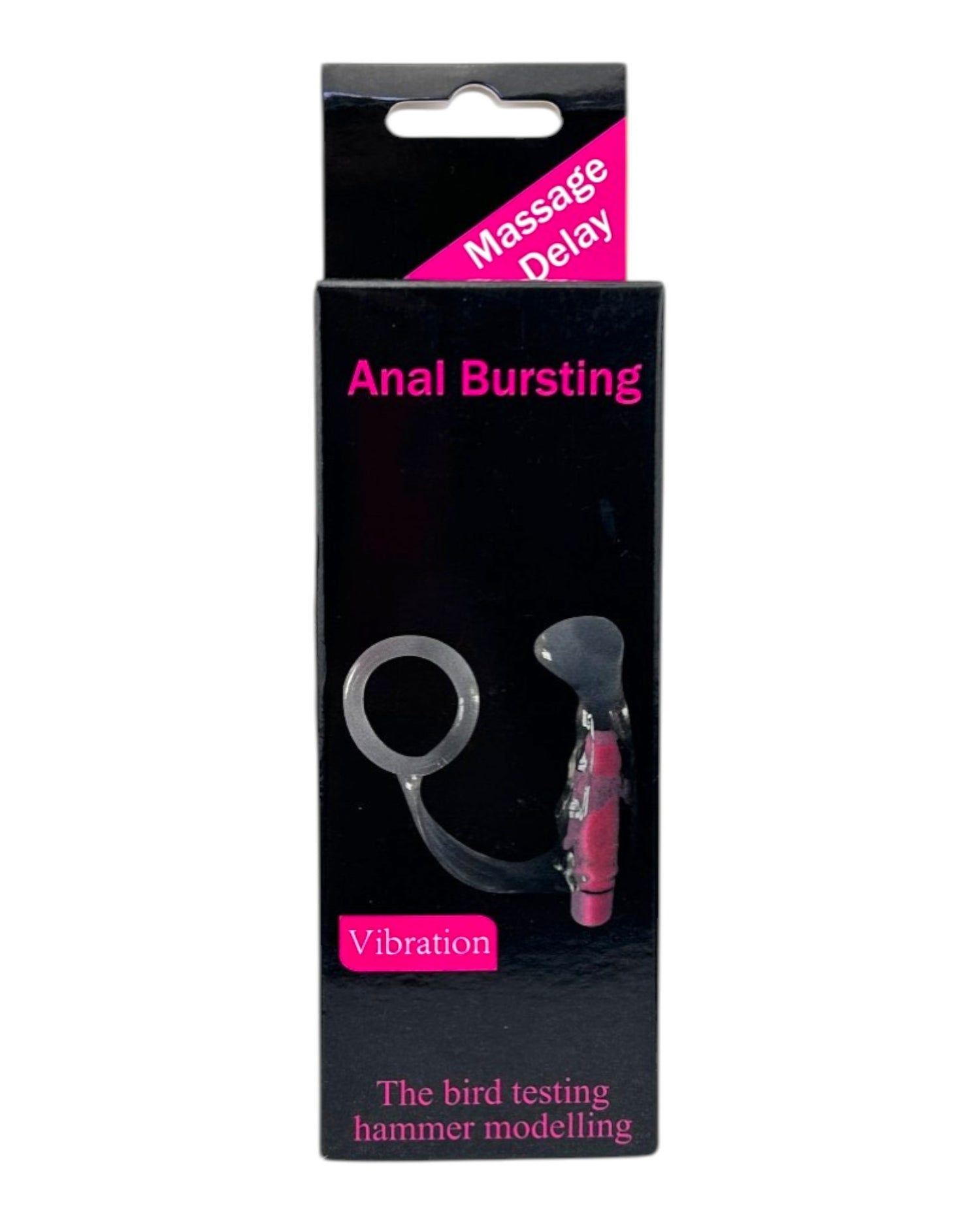 Plug anal Smoke Ring de gel suave con vibración y anillo para pene, doble estimulación Glow & Vibe.