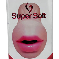 Masturbador dual Oral & Love de cyber skin con boca y vagina, doble entrada realista de Glow & Vibe.