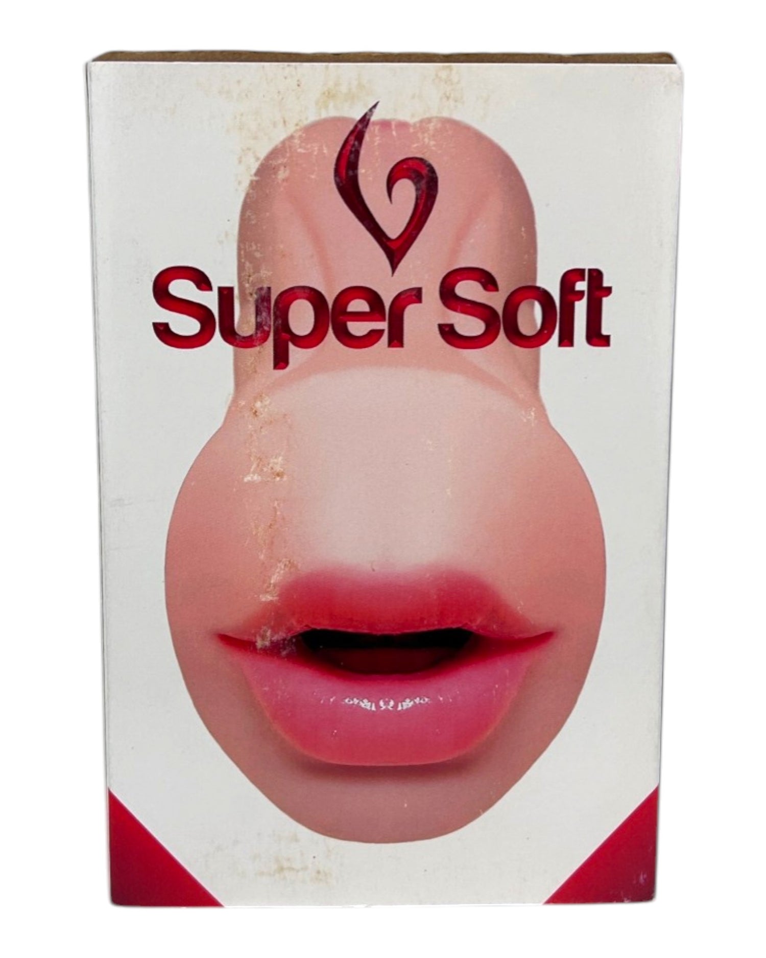 Masturbador realista Hot Mouth de cyber skin con diseño de boca y nariz, simulación de sexo oral Glow & Vibe.