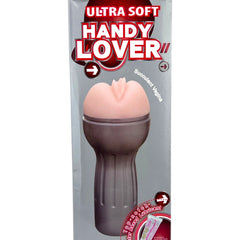 Masturbador tipo lámpara Pleasure Light de Magic Flesh con vibración y textura realista, diseño discreto Glow & Vibe.