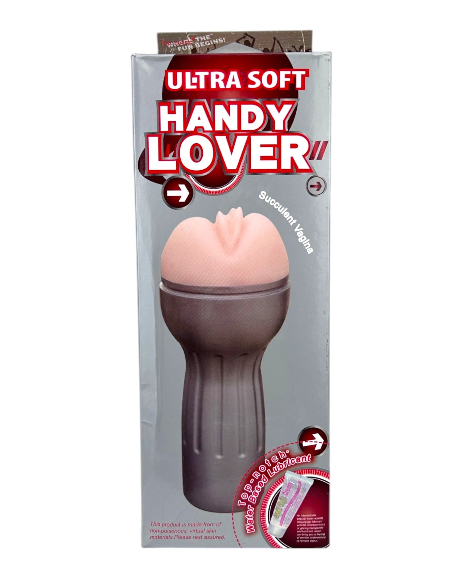 Masturbador tipo lámpara Pleasure Light de Magic Flesh con vibración y textura realista, diseño discreto Glow & Vibe.