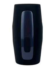 Masturbador Male Oh de silicón suave con 10 velocidades de vibración, textura flexible y diseño ergonómico Glow & Vibe.
