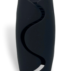 Masturbador Male Oh de silicón suave con 10 velocidades de vibración, textura flexible y diseño ergonómico Glow & Vibe.
