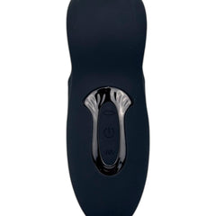 Masturbador Dual Bite de silicón texturizado con 10 modos de mordisco y vibración, diseño realista Glow & Vibe.