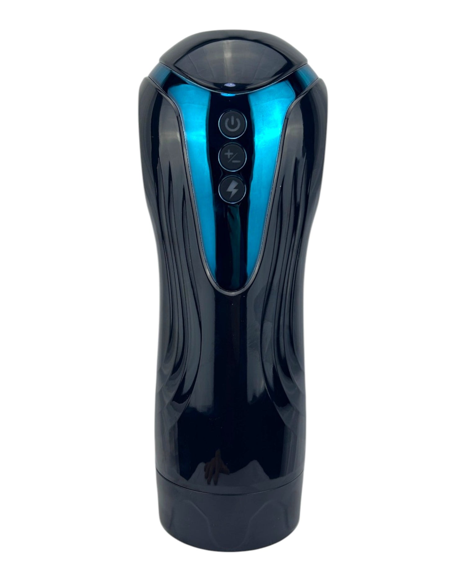 Masturbador Supreme Pleasure con sistema de succión, movimiento de pistón, carga USB y sonidos inmersivos Glow & Vibe.