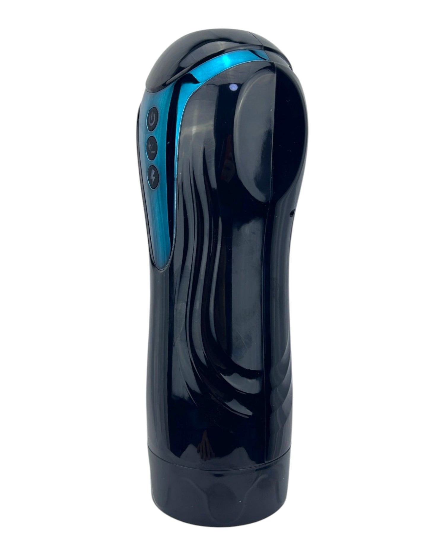 Masturbador Supreme Pleasure con sistema de succión, movimiento de pistón, carga USB y sonidos inmersivos Glow & Vibe.