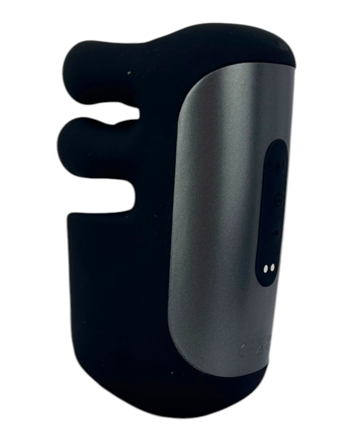 Masturbador Finger Play de silicón flexible con 10 formas de presión y vibración, diseño realista Glow & Vibe.