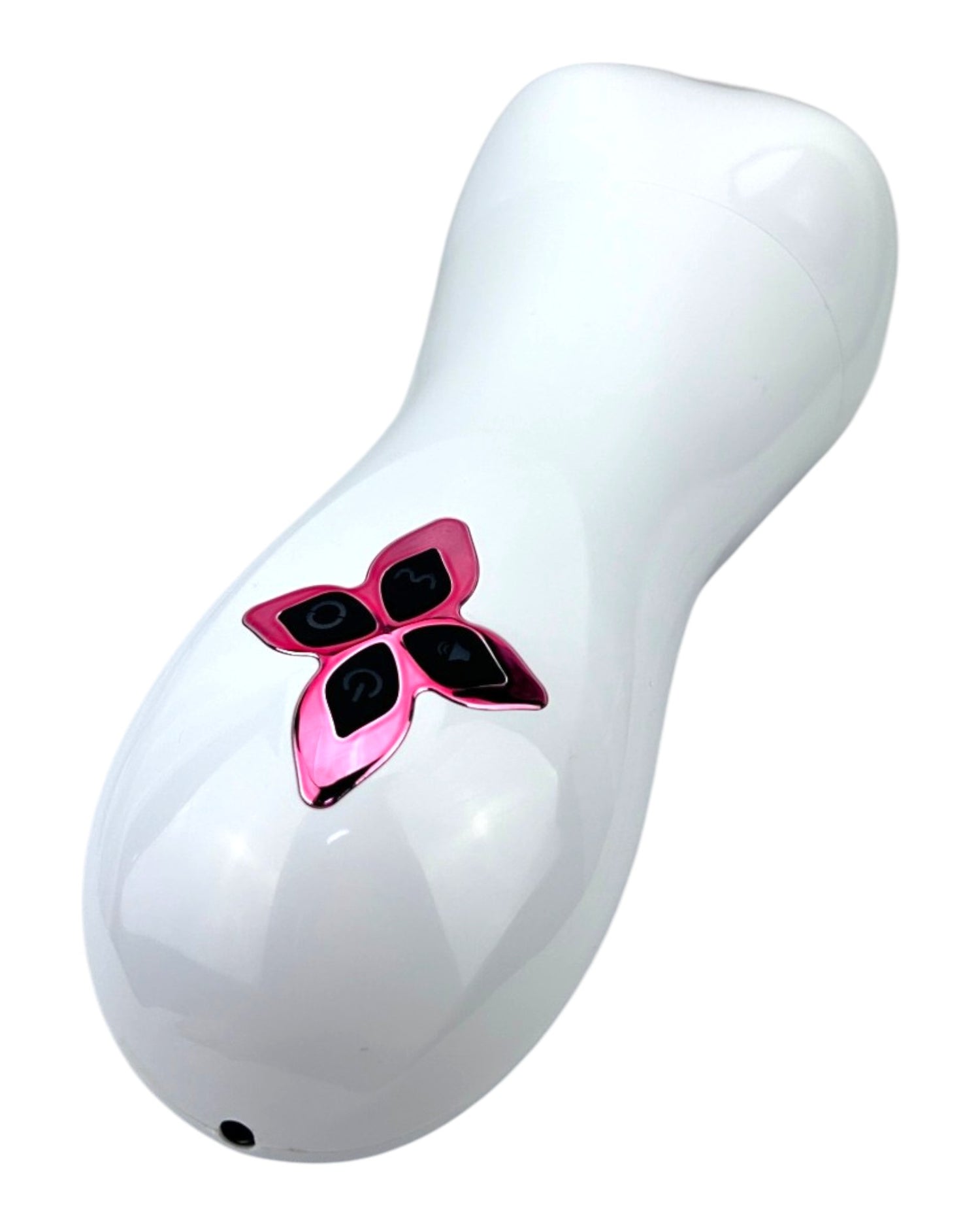 Masturbador Dual Fire desmontable con doble entrada (vagina y glúteos), succión, vibración y textura realista Glow & Vibe.