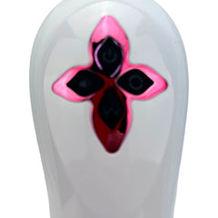 Masturbador Dual Fire desmontable con doble entrada (vagina y glúteos), succión, vibración y textura realista Glow & Vibe.