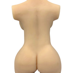Mini torso 3D Motion eléctrico con penetración doble, vibración, movimiento y sonido inmersivo Glow & Vibe.
