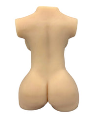 Mini torso 3D Motion eléctrico con penetración doble, vibración, movimiento y sonido inmersivo Glow & Vibe.