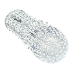 Funda Glow Stretch de gel elástico y suave con textura realista, diseño ergonómico y ajuste perfecto Glow & Vibe.