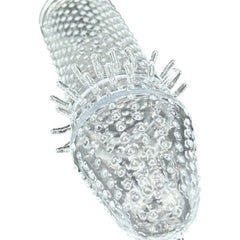 Funda Glow Stretch de gel elástico y suave con textura realista, diseño ergonómico y ajuste perfecto Glow & Vibe.