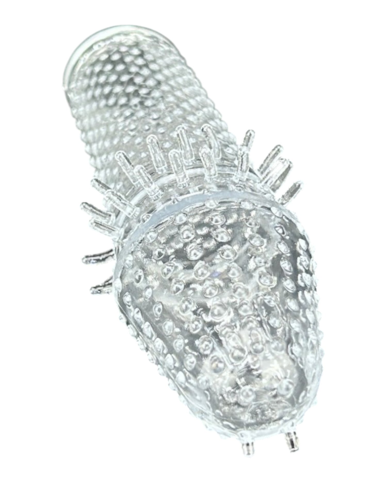 Funda Glow Stretch de gel elástico y suave con textura realista, diseño ergonómico y ajuste perfecto Glow & Vibe.