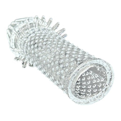Funda Glow Stretch de gel elástico y suave con textura realista, diseño ergonómico y ajuste perfecto Glow & Vibe.