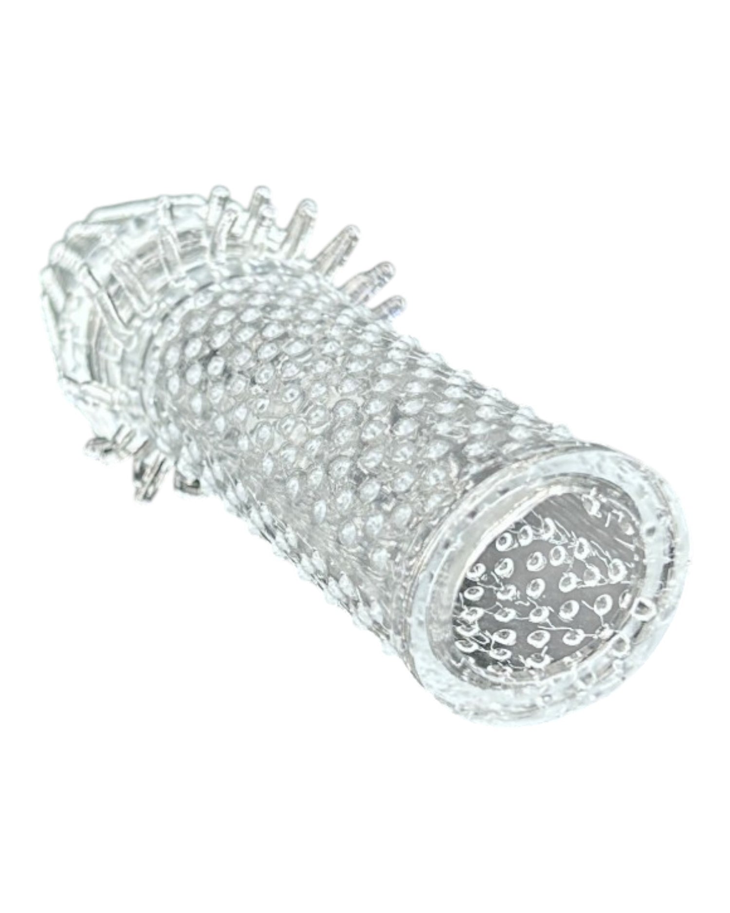 Funda Glow Stretch de gel elástico y suave con textura realista, diseño ergonómico y ajuste perfecto Glow & Vibe.