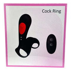 Anillo Remote Pulse de silicón con doble aro y control remoto, 7 modos de vibración Glow & Vibe.