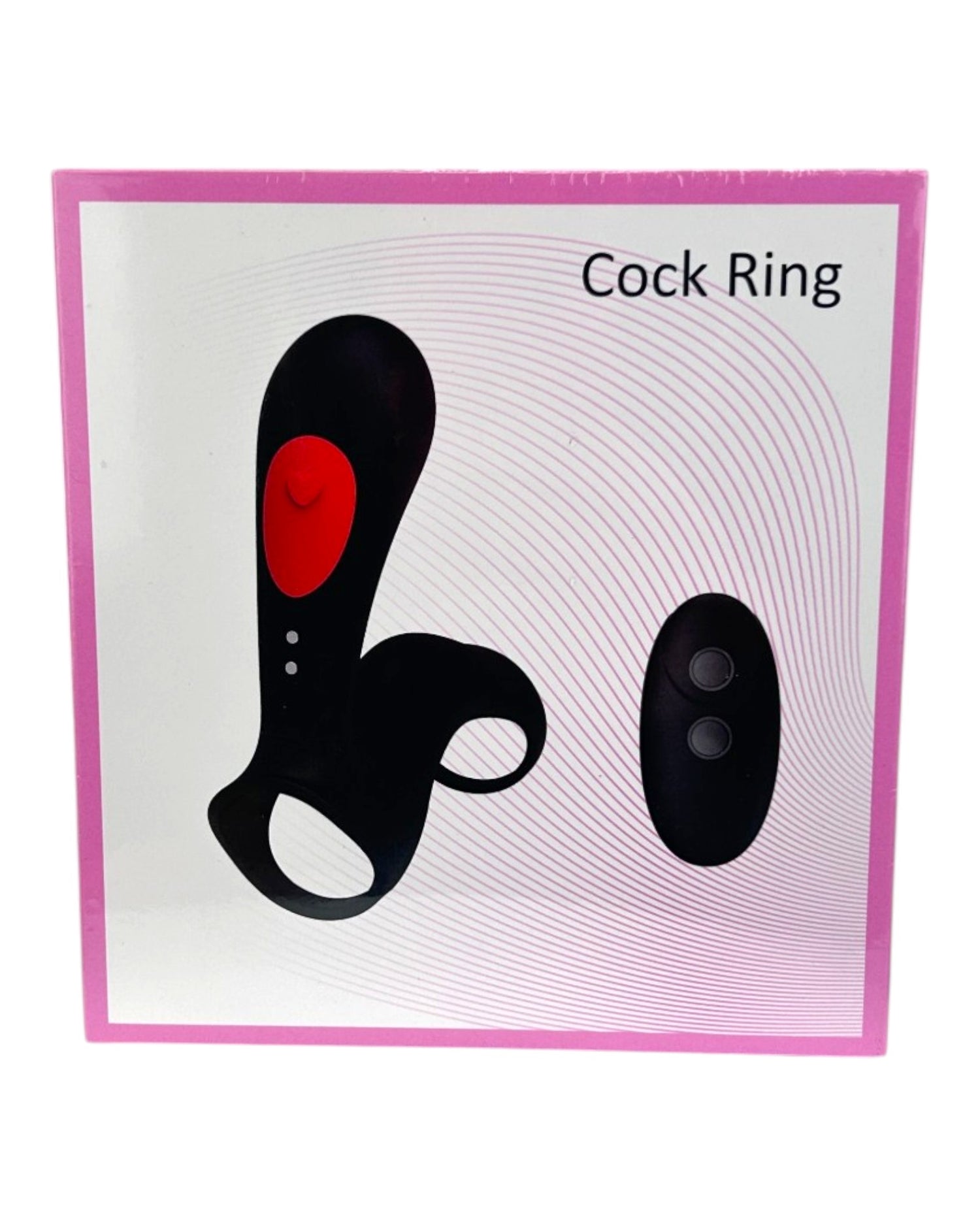 Anillo Remote Pulse de silicón con doble aro y control remoto, 7 modos de vibración Glow & Vibe.