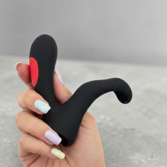 Anillo Remote Pulse de silicón con doble aro y control remoto, 7 modos de vibración Glow & Vibe.