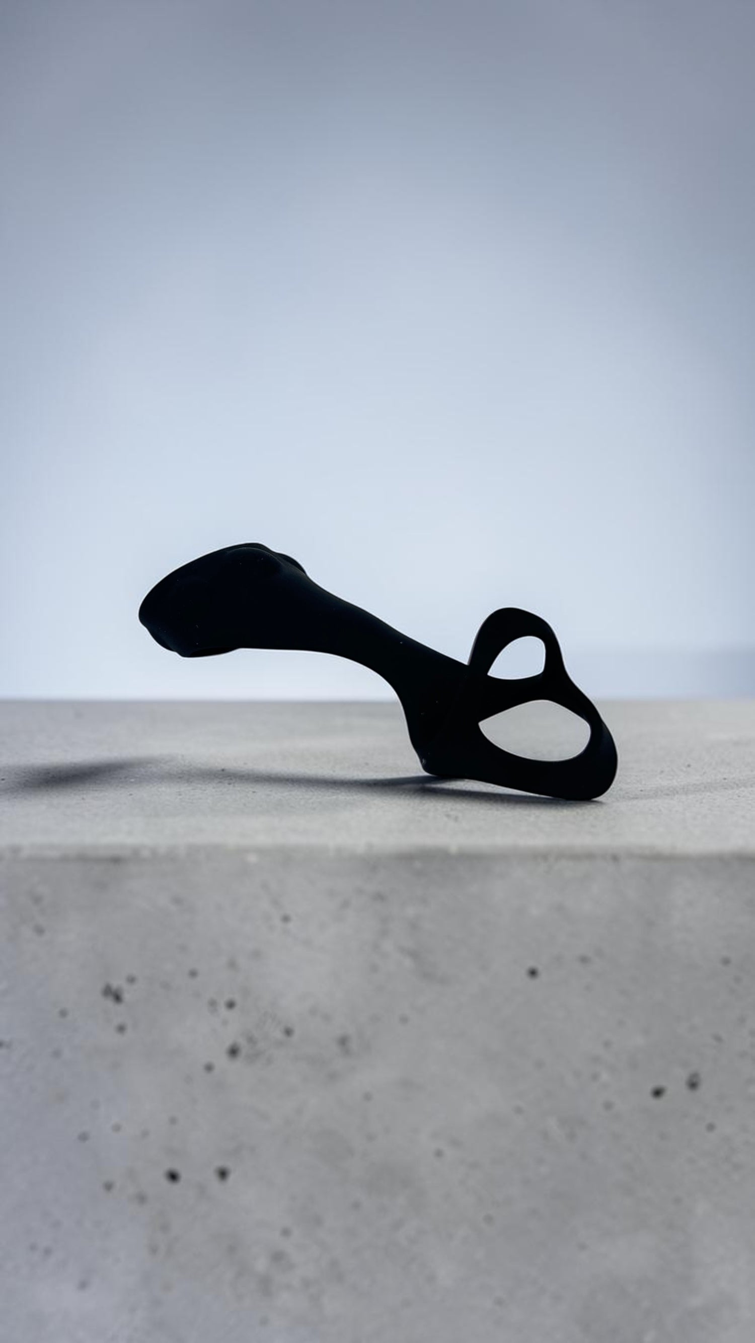 Anillo Thick Touch con funda de silicón texturizado y diseño ergonómico para una estimulación intensa Glow & Vibe.