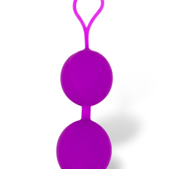 Bolas vaginales Silk Pearls de silicón suave y ergonómico para control pélvico y placer Glow & Vibe.
