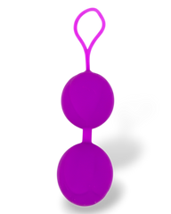 Bolas vaginales Silk Pearls de silicón suave y ergonómico para control pélvico y placer Glow & Vibe.