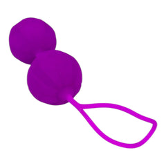Bolas vaginales Silk Pearls de silicón suave y ergonómico para control pélvico y placer Glow & Vibe.