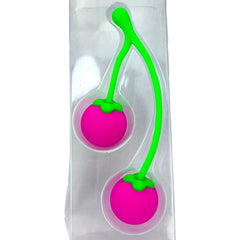 Bolas Kegel Sweet Pearls de silicón aterciopelado para fortalecimiento pélvico y placer Glow & Vibe.