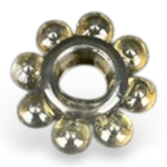 Set de cuatro anillos Control Rings de gel elástico para soporte y rendimiento Glow & Vibe.