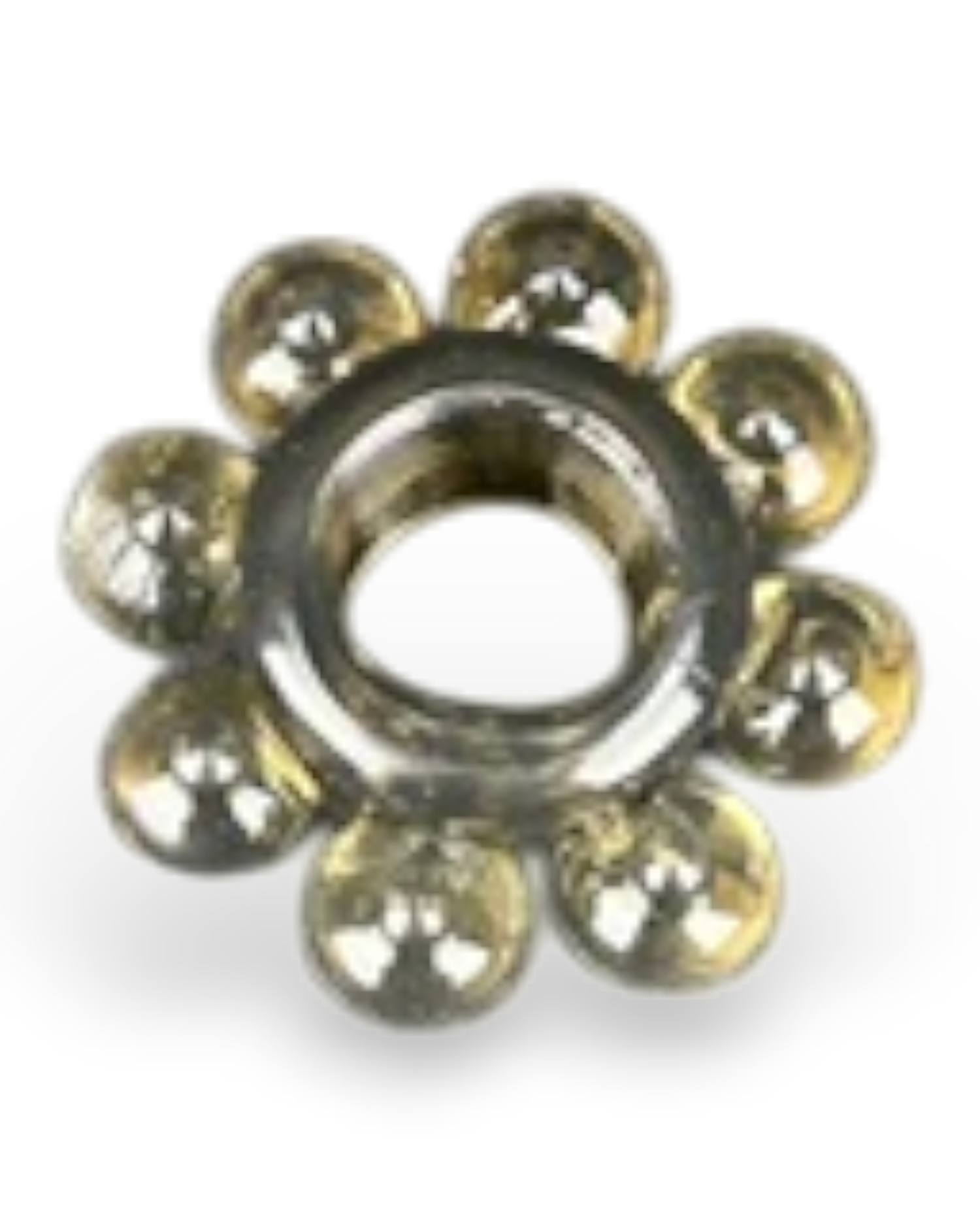 Set de cuatro anillos Control Rings de gel elástico para soporte y rendimiento Glow & Vibe.