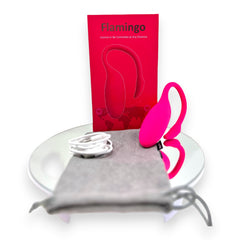 Vibrador Flamingo rosa recargable Glow & Vibe