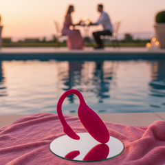 Vibrador Flamingo rosa recargable Glow & Vibe