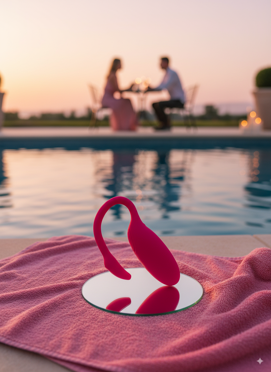 Vibrador Flamingo rosa recargable Glow & Vibe