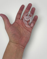 Set Power Grip de tres anillos texturizados de gel suave para estimulación y firmeza Glow & Vibe.