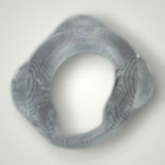 Set Power Grip de tres anillos texturizados de gel suave para estimulación y firmeza Glow & Vibe.