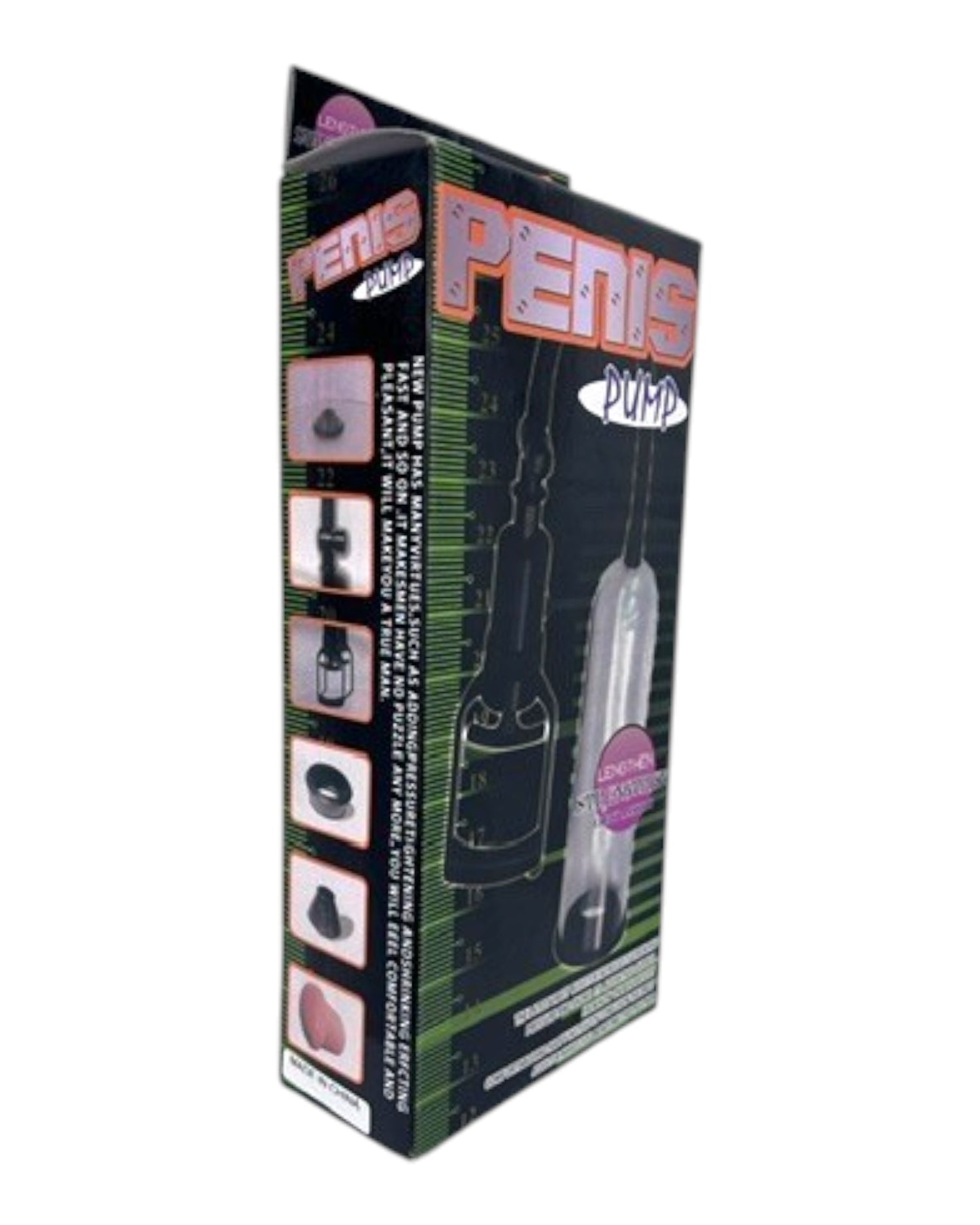 Bomba de succión Handsome Pump manual con válvula de liberación para estimulación masculina Glow & Vibe.