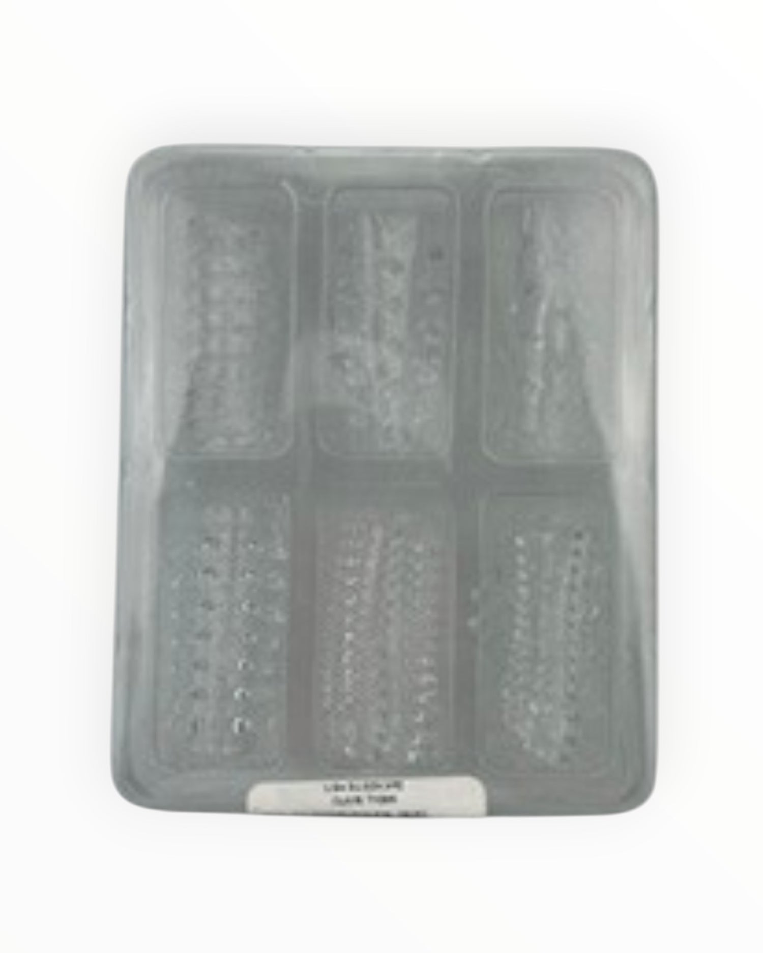 Crystal Grip Sleeve Glow & Vibe funda texturizada transparente con relieves y anillos para mayor estimulación.