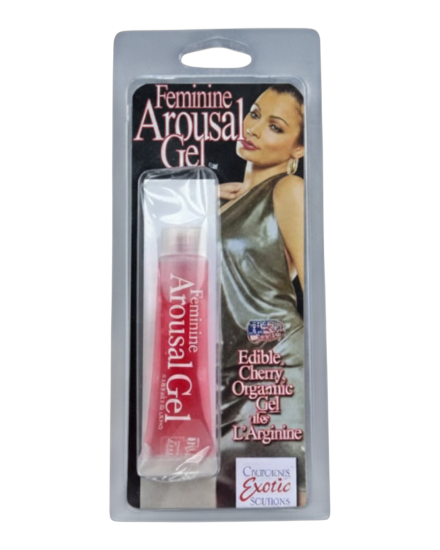 Glow&Vibe Gel estimulante femenino con aroma a cereza, intensifica la sensibilidad y despierta el placer. Fórmula ligera y sedosa.