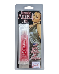 Glow&Vibe Gel estimulante femenino con aroma a cereza, intensifica la sensibilidad y despierta el placer. Fórmula ligera y sedosa.