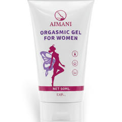 Glow&Vibe Orgasmix Gel para mujeres, gel íntimo estimulante de base acuosa para potenciar el placer y la sensibilidad.