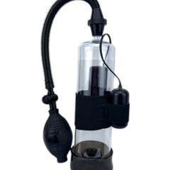 Power Pump Vibe | Bomba de succión vibradora con control manual | Glow & Vibe