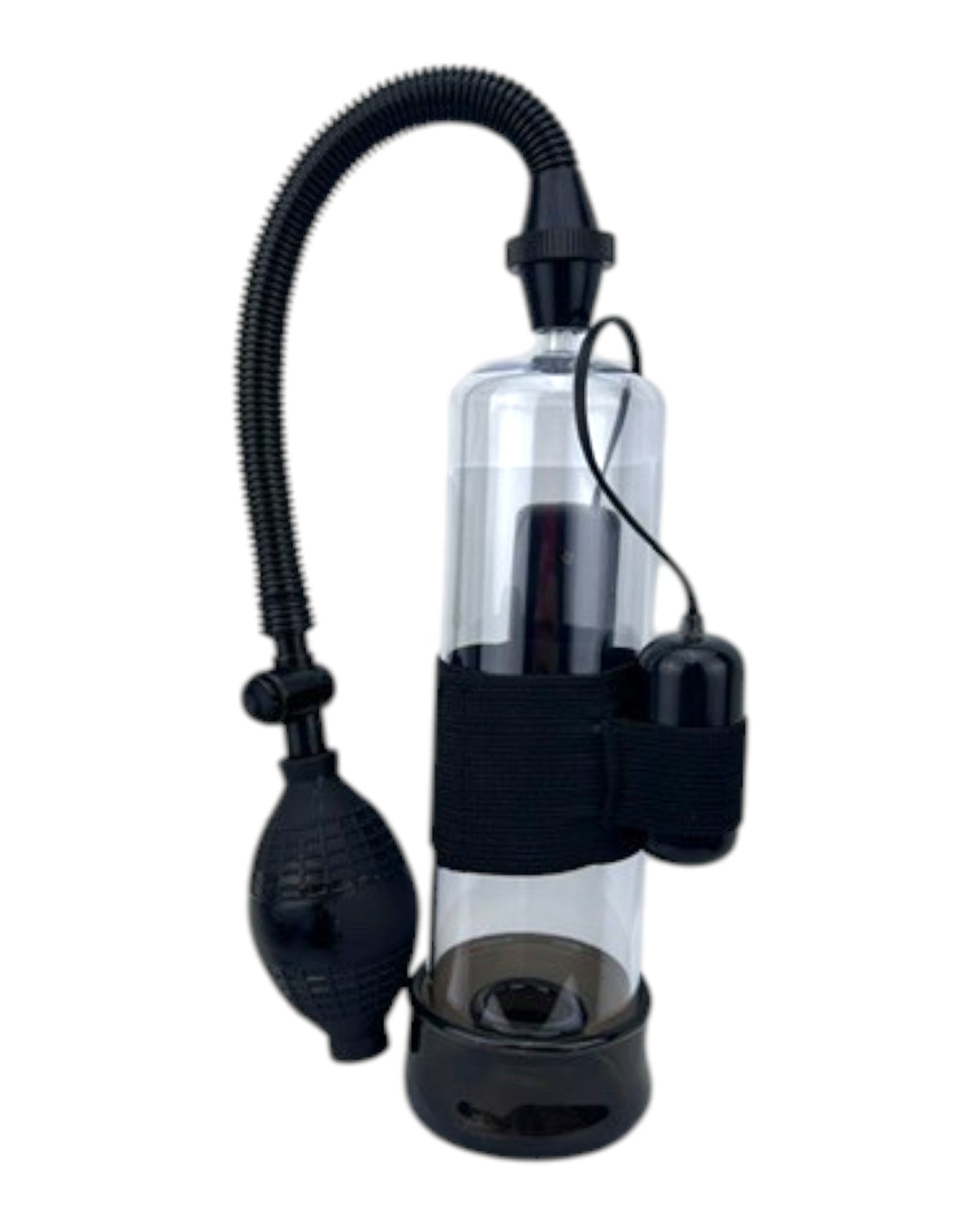 Power Pump Vibe | Bomba de succión vibradora con control manual | Glow & Vibe